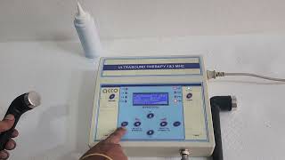 acco Advance Ultrasound Therapy Machine 1amp3Mhz for Physiotherapy Pain relief MedicalBazzar [upl. by Deer]