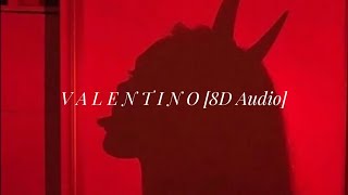 24kGoldn  Valentino 8D Audio🎧 Original  Slowed  Speed Up [upl. by Ahsinev373]