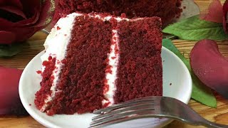 RED VELVET CAKE RECIPE  SUPER SIMPLE AND MOIST [upl. by Opiuuk]