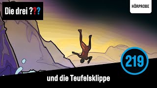 Die drei Fragezeichen Folge 219 und die Teufelsklippe  Hörprobe zum Hörspiel [upl. by Haimes]