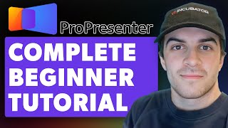 Propresenter Tutorial for Beginners Full 2024 Guide [upl. by Llewsor]