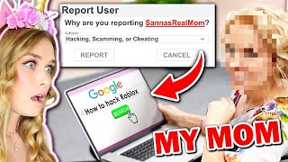 I REPORTED My MOM On Roblox Because Of This [upl. by Malaspina106]