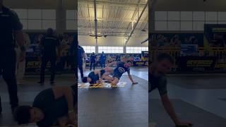 Backstep To Inside Heel Hook jiujitsu bjj grappling nogi wrestling submission competition [upl. by Alyac]