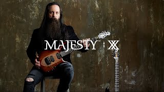 Ernie Ball Music Man John Petrucci Presents his 20th Anniversary Majesty Guitar [upl. by Aprilette]