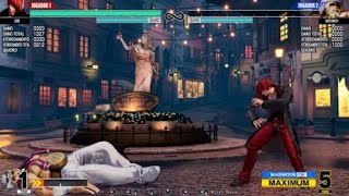 Iori combo 4 barras 100 KOF XV [upl. by Lauri]