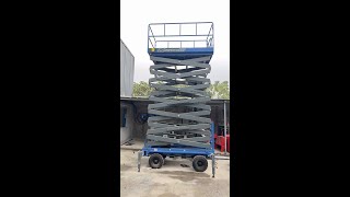 Hydraulic Scissor Lift  Scissor Lift 50 Feet Working Height [upl. by Eelsnia]