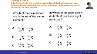 Unit 3pt1 Video 2 Isotopes and Atomic Mass [upl. by Annoed]