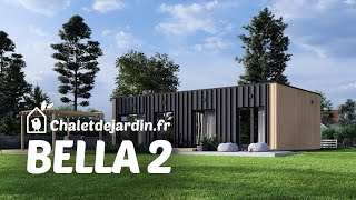 Chalet en bois habitable 60 m² BELLA 2 [upl. by Seilenna221]