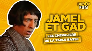 Gad Elmaleh Jamel Debbouze  LES CHEVALIERS DE LA TABLE BASSE  Made in Jamel [upl. by Durstin]