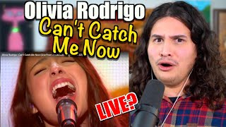 Olivia Rodrigos DREAMY Performance of quotCatch Me Nowquot l Vocal Coach Reacts [upl. by Pharaoh396]