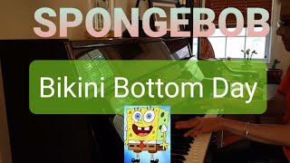 Bikini Bottom Day from Spongebob Squarepants Broadway Musical piano cover [upl. by Knepper]