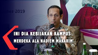 Ini Dia Kebijakan Kampus Merdeka ala Nadiem Makarim [upl. by Enylrac771]