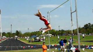 Morgan LeLeux clears 13 feet at 2010 Mobile Challenge of Champions [upl. by Annelg914]