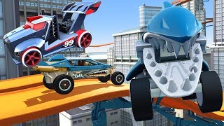 HOT WHEELS RACE OFF GAME  HOT WHEELS TRACK BUILDER  HOT WHEELS STUNT CARS Gameplay Android  iOS [upl. by Aldercy652]