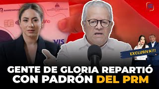 DR HUMBERTO SALAZAR UN ESCÁNDALO REAL LA GENTE DE GLORIA REYES REPARTIÓ CON PADRÓN DEL PRM😮🔥 [upl. by Crescantia]