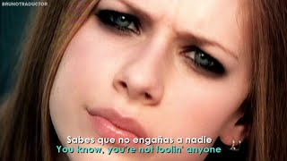 Avril Lavigne  Complicated  Lyrics  Español  Video Oficial [upl. by Tnerual]