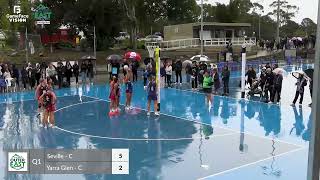 OEFN GRAND FINAL  DIV 1 C GRADE SEVILLE vs YARRA GLEN [upl. by Azzil]