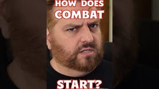 How does Combat Start  Running The Game dungeonsanddragons [upl. by Deonne]