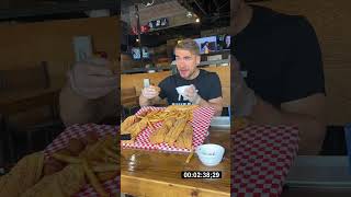 TEXASS BIGGEST FISH amp CHIPS CHALLENGE food foodie Joelhansen foodchallenge texas texasfood [upl. by O'Callaghan]