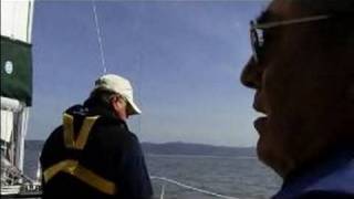 How to Sail a Sailboat  How to Jibe a Sailboat [upl. by Aeirdna]