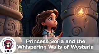 Princess Sofia and the Whispering Walls of Wysteria  English cartoon princess stories mariotoons [upl. by Katey]