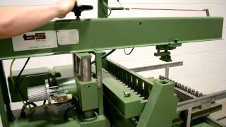 Biesse FORECON50 Horizontal amp Vertical Boring Machine [upl. by Matilde]