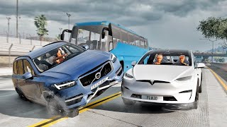 Realistic Car Crashes – BeamNG Drive  3D Ninja [upl. by Power525]