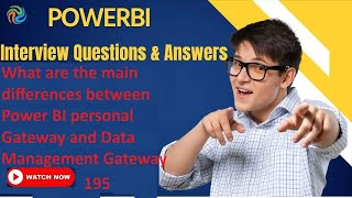 What are the main differences between Power BI personal Gateway and Data Management Gateway Power B [upl. by Emalia]