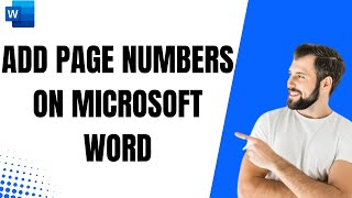 How to Add Page Numbers Starting from a Specific Page in Word [upl. by Stickney]