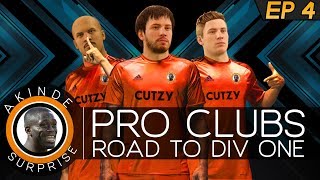 FIFA 19 PRO CLUBS  ROAD TO DIVISION ONE Ep 4  WHATS THAT RACKET [upl. by Neelya]