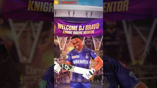 Kkr Announce Dwayne Bravo As MentorDwayne BravoKkr Mentor shorts ipl kkr [upl. by Debbi]