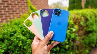 Testing Out All iPhone 12 Spring Apple Silicone Cases 2021 [upl. by Schilt308]