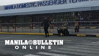 PNP Aviation Security conducts a simulation exercise for unattended baggage [upl. by Karlee]