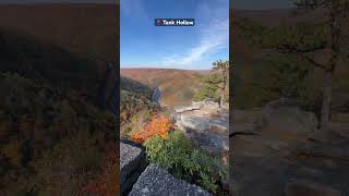 Views of the Lehigh Gorge from the Tank Hollow overlook [upl. by Ammej564]