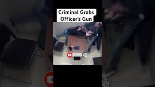 Criminal Grabs Officer’s Gun shorts police [upl. by Ioab786]