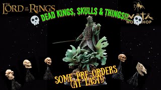 Weta Workshop  King of the Dead Reveal Plus  Range of skulls lotr wetaworkshop [upl. by Carmelia]