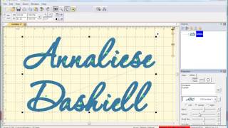 Video 2 How to Quickly View Itch 2 Stitch Font Options in Embrilliance [upl. by Ehcropal]