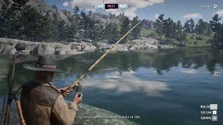 RED DEAD ONLINEPESCUIT IN LAC SI CULESUL TUTUNULUI INDIAN [upl. by Guyon]