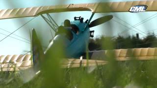 FMS 1100 Series  PT 17 Stearman [upl. by Aerdnat]