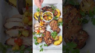 How to Make Jerk Chicken With Pineapple Salsa [upl. by Sirovaj44]