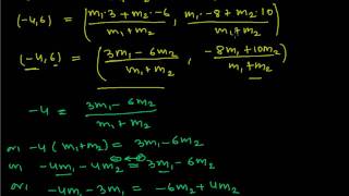 Finding the Ratios Section Formula Problems in Coordinate Geometry 2 [upl. by Edrick725]