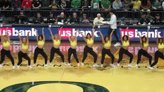 Oregon Cheer Performance – Arizona 1272024 [upl. by Niattirb]