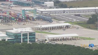 Cargo operations halt at Port of Virginia as strike is set to begin at midnight [upl. by Atiuqehs]