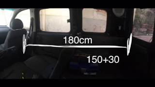 DIY camper mini van conversion  Opel Combo [upl. by Abbottson]