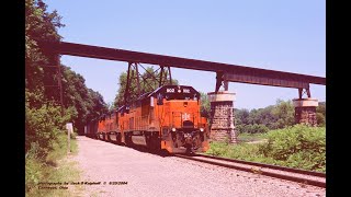 Bessemer and Lake Erie Railroad Action 1996 through 2003 [upl. by Elockin599]