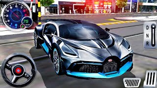 3D Driving Class 29  Real City Driving  New Car Bugatti Divo Racing  Android GamePlay [upl. by Martyn]