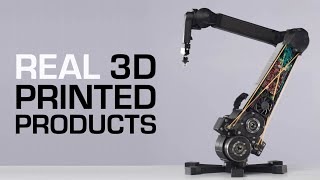 26 Million Robot Arm Real 3D Printed Products [upl. by Salomo]