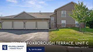 3701 NE FOXBOROUGH TERRACE UNIT C CEDAR RAPIDS IA  MLS202406248  Coldwell Banker Hedges Realty [upl. by Norvun672]