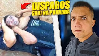 Reagindo a CRIMINOSO FORAGIDO  PISTOLA GLOCK RAJADA QUEBROU TUDO por Soldado Ferreira [upl. by Barra]