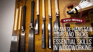 Essential Woodworking Skills  Japanese Saws 101 Tips Tricks and Buying Advice [upl. by Iatnohs629]